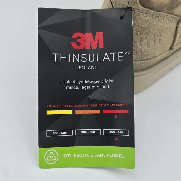 Ugg Classic Mini Lace Weather Smokescreen, Men's 8 Mustard Seed—Missing Galoshes - Picture 2 of 16